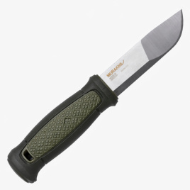 Нож разделочный Morakniv Kansbol 12634, 109 мм, зеленый