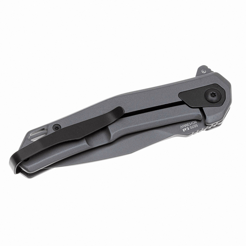 Нож складной Kershaw Helitack 5570, 83 мм, серый фото 3