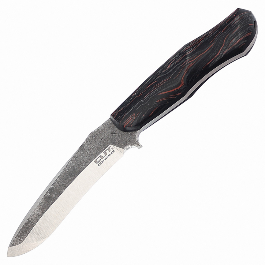 Нож туристический CUT.Concept Cибиряк 5019, 110 мм, микарта фото 1