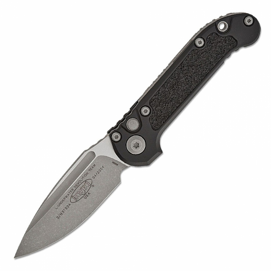 Нож складной Microtech LUDT Gen III S/E 1135-10AP, 86 мм, черный фото 1