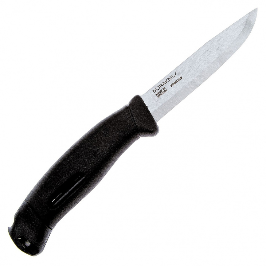 Нож разделочный Morakniv Companion Spark Black 13567, 100 мм, черный фото 3