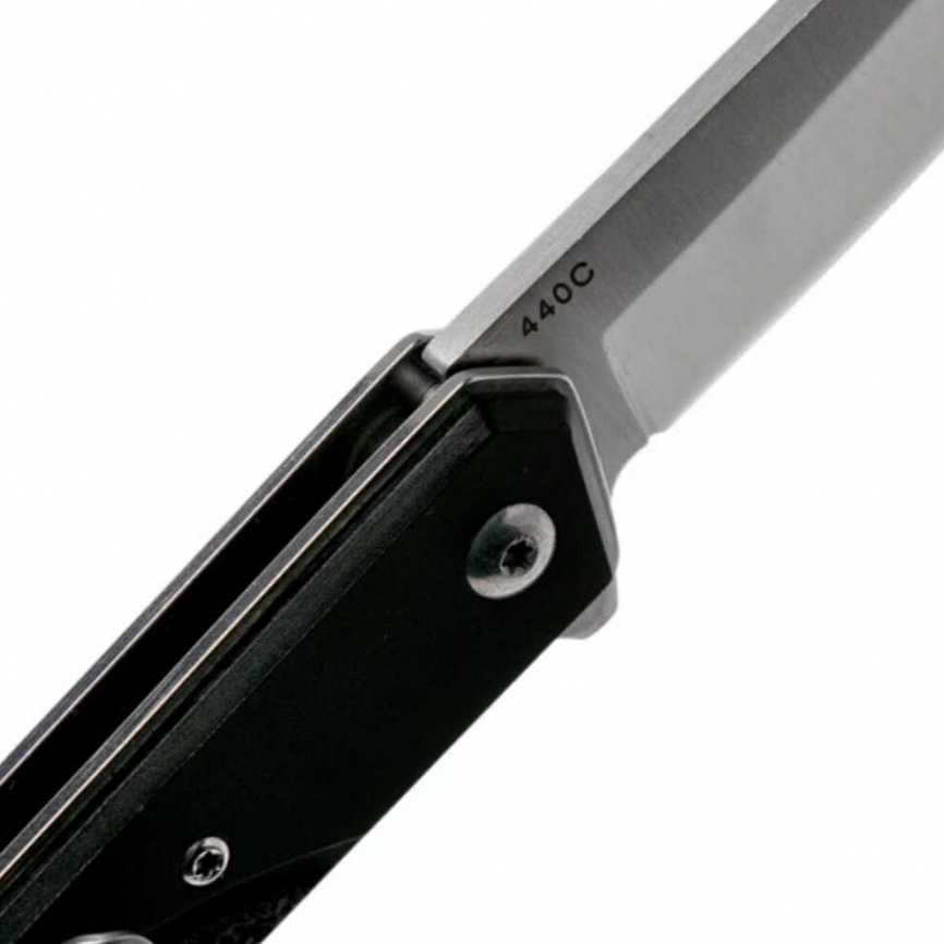 Нож складной Boker Japanese Iris 01RY322, 90 мм, чёрный фото 6