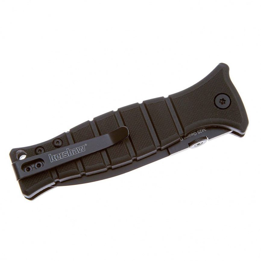 Нож складной Kershaw Xcom 3425, 92 мм, черный фото 3