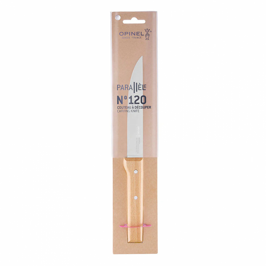 Нож кухонный универсальный Opinel 120 Tradition Inox 001820, 160 мм, бук фото 5