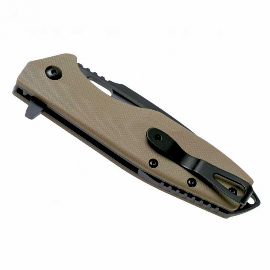 Нож складной Boker Caracal Folder 01BO759, 87 мм, серый фото 5