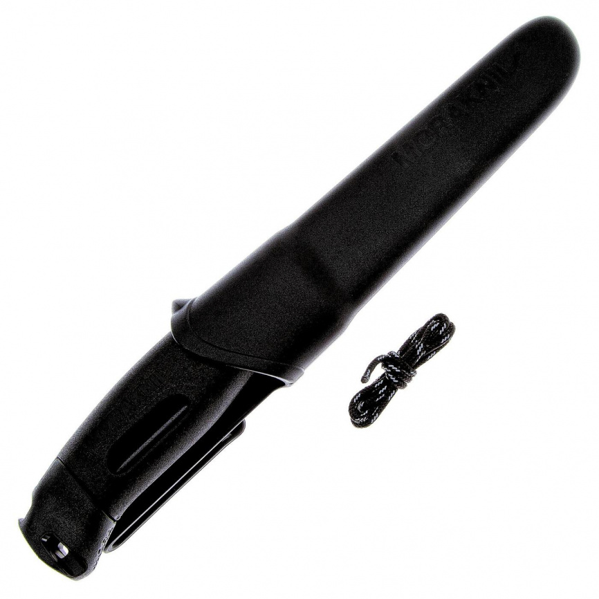 Нож разделочный Morakniv Companion Spark Black 13567, 100 мм, черный фото 4