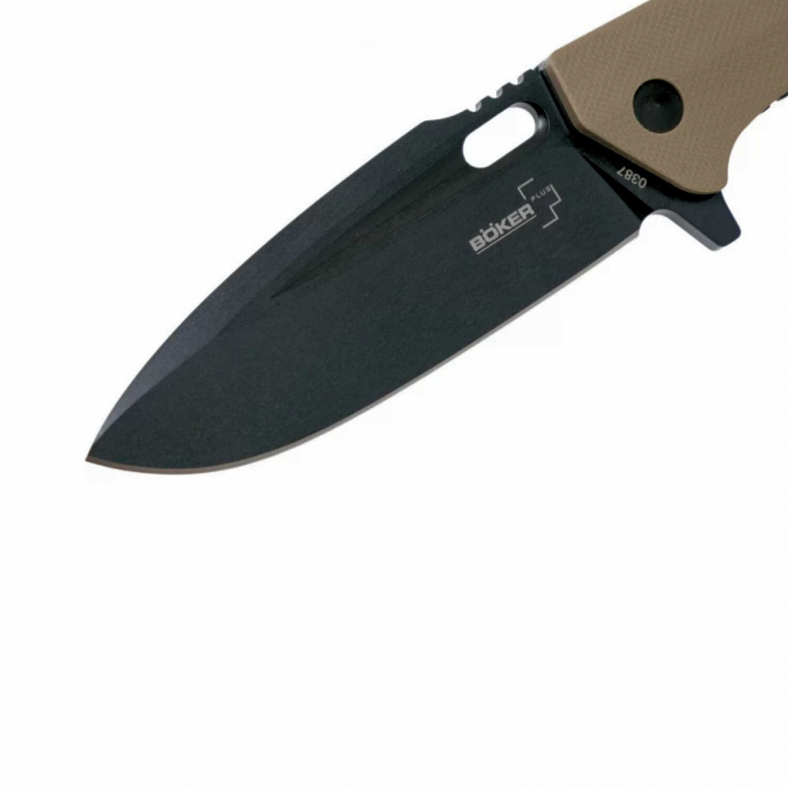 Нож складной Boker Caracal Folder 01BO759, 87 мм, серый фото 3