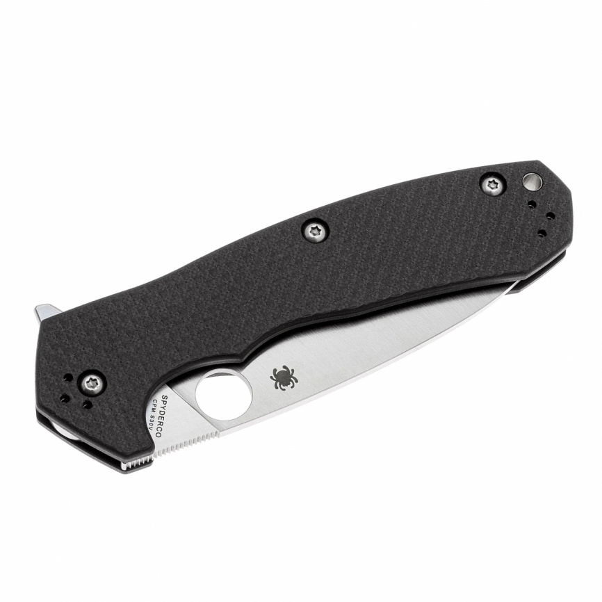 Нож складной Spyderco Lai Amalgam C234CFP, 97 мм, carbon фото 3