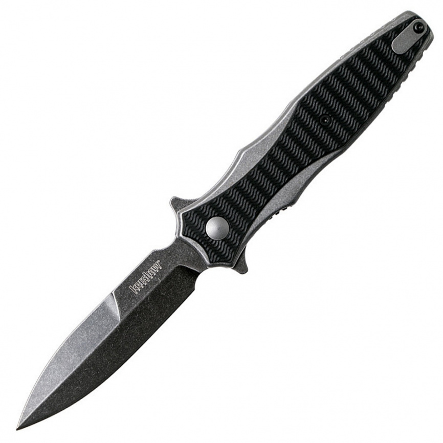 Нож складной Kershaw Decimus 1559, 83 мм, черный фото 1