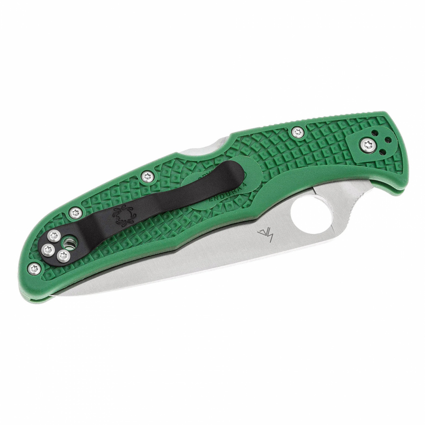 Нож складной Spyderco Endura 10FPGR, 97 мм, зеленый фото 4