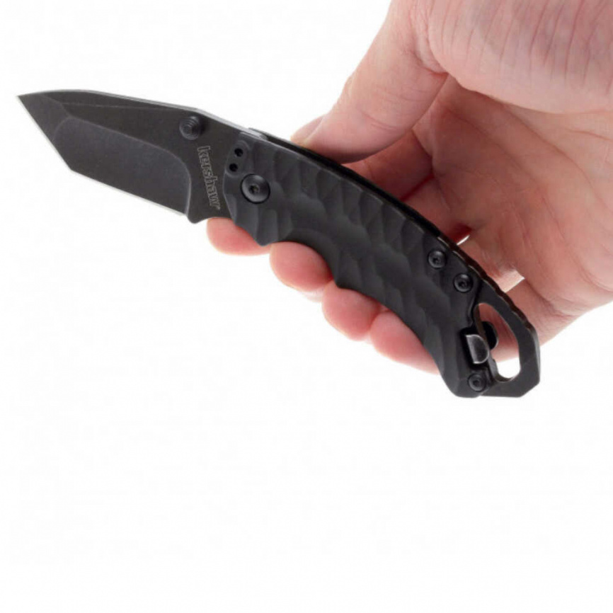 Нож складной Kershaw Shuffle II 8750TBLKBW, 66 мм, чёрный фото 8