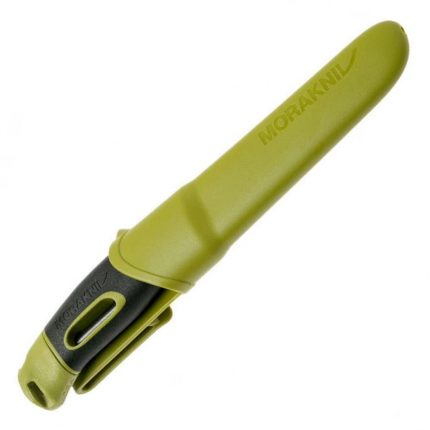 Нож разделочный Morakniv Companion Spark Green 13570, 100 мм, зеленый фото 2