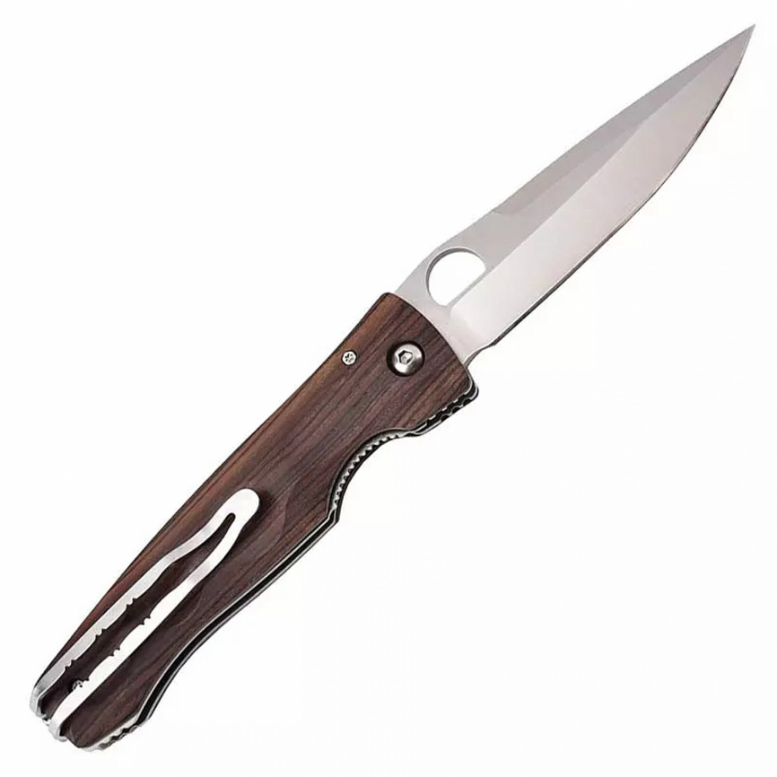 Нож складной Mcusta Elit Tactility MC-0122R, 94 мм, коричневый фото 2