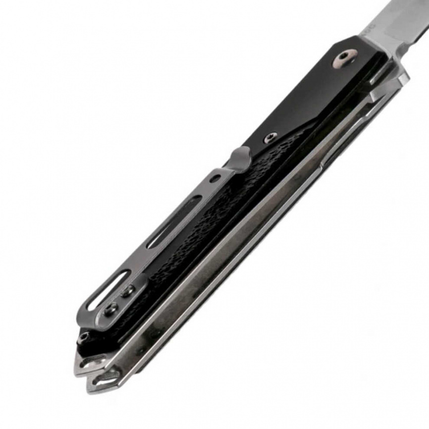 Нож складной Boker Japanese Iris 01RY322, 90 мм, чёрный фото 5