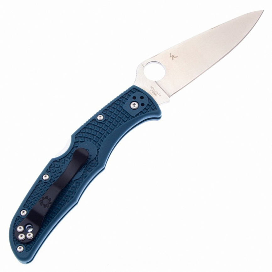 Нож складной Spyderco Endura 4 Lightweight 10FPK390, 96 мм, синий фото 2