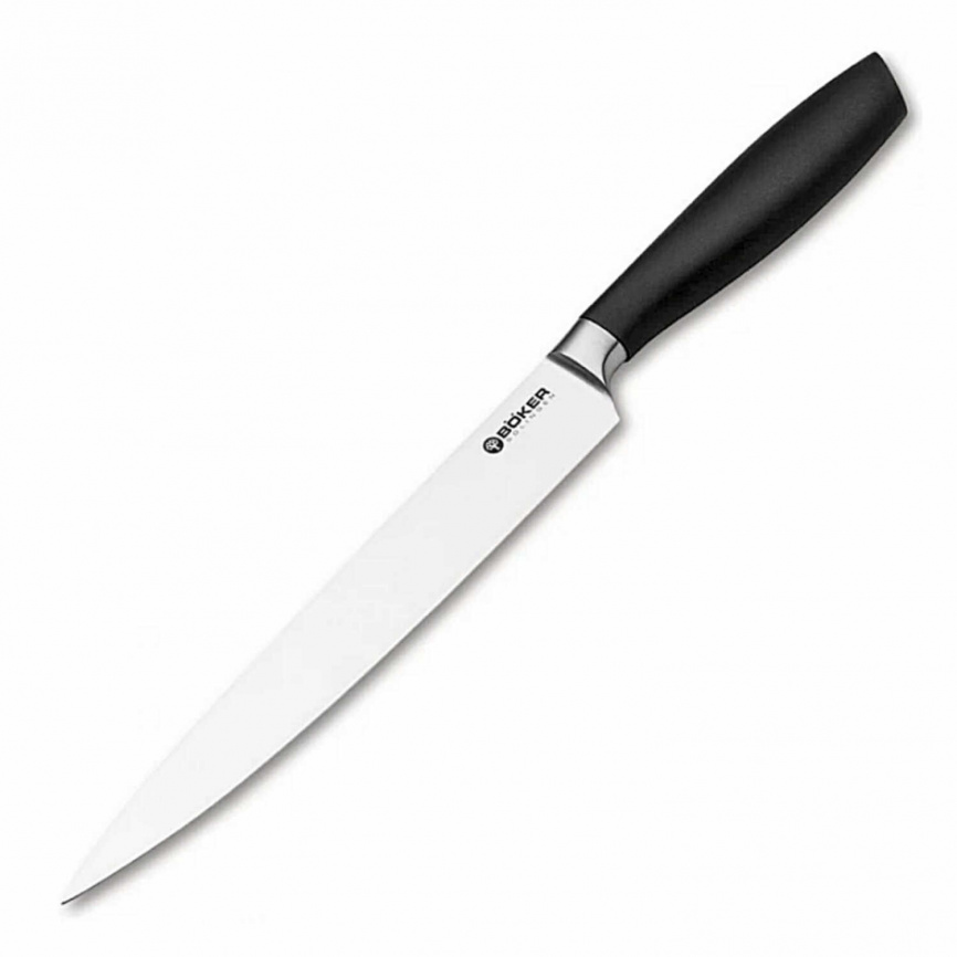 Нож кухонный слайсер BOKER Core 130860, 210 мм, черный фото 1
