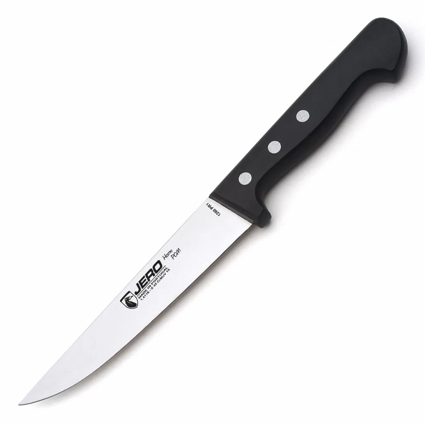 Нож кухонный универсальный JERO Professional 1260PR1, 150 мм, черный фото 1