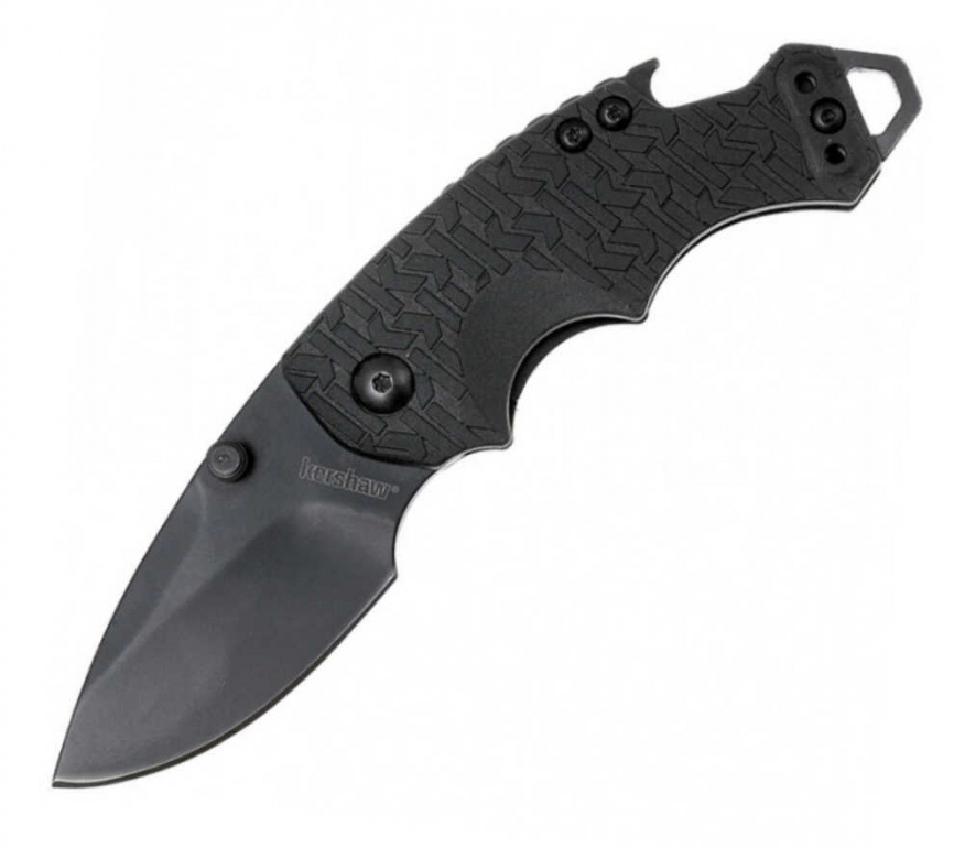 Нож складной Kershaw Shuffle 8700BLK, 60 мм, чёрный фото 1