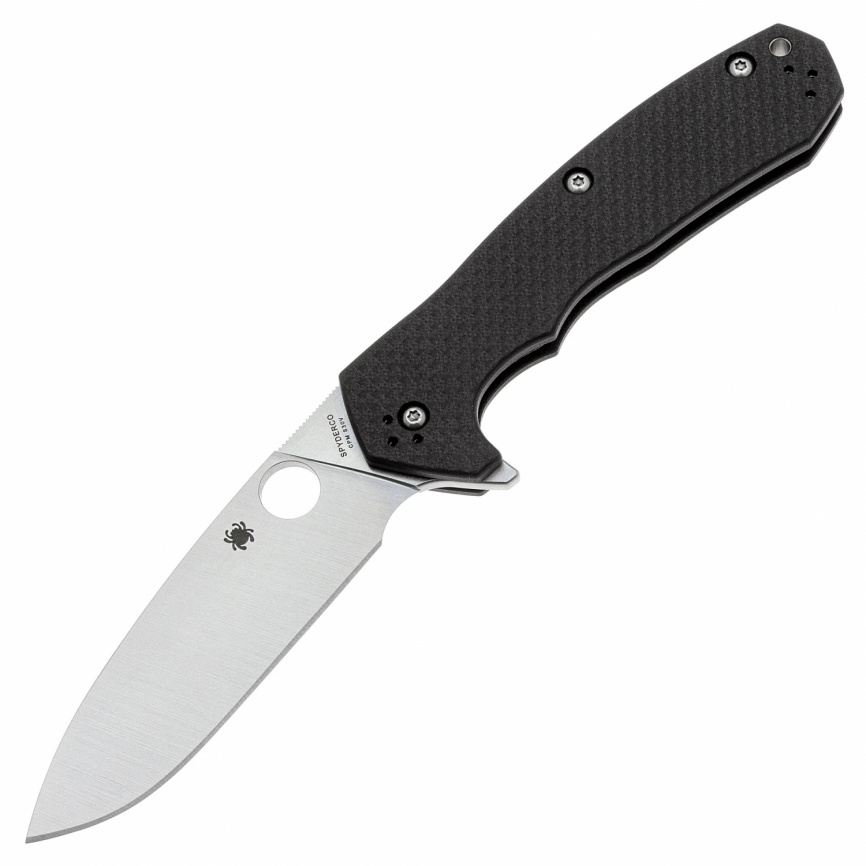 Нож складной Spyderco Lai Amalgam C234CFP, 97 мм, carbon фото 1