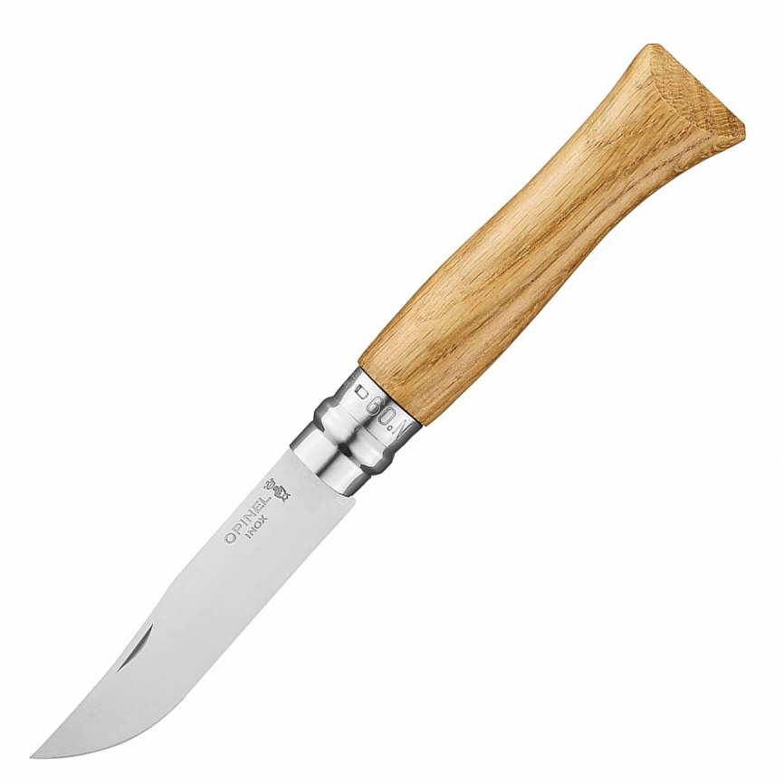 Нож складной Opinel 9 Tradition Inox 002424, 90 мм, дуб фото 1