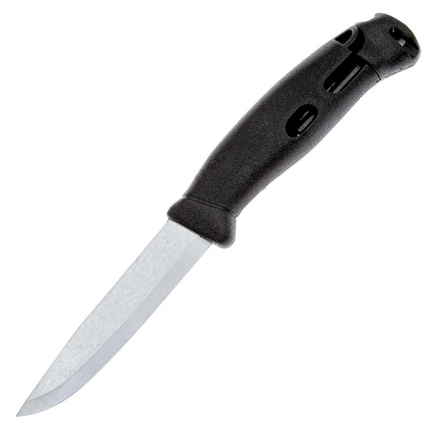 Нож разделочный Morakniv Companion Spark Black 13567, 100 мм, черный фото 1