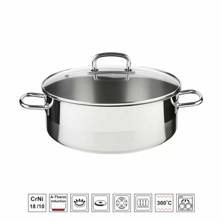 Сотейник Kolimax Professional 160102, 26 см, 4.5 л, стальной фото 1