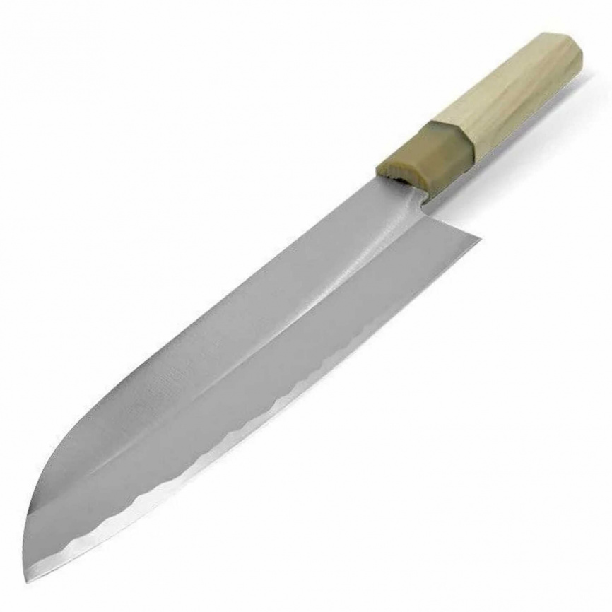 Нож традиционный сантоку Fuji Cutlery Ryutoku FC-579, 165 мм, магнолия фото 2