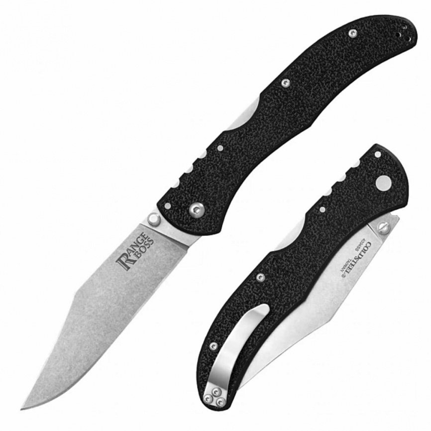 Нож складной Cold Steel Range Boss Black Handle 20KR5, 102 мм, черный фото 3