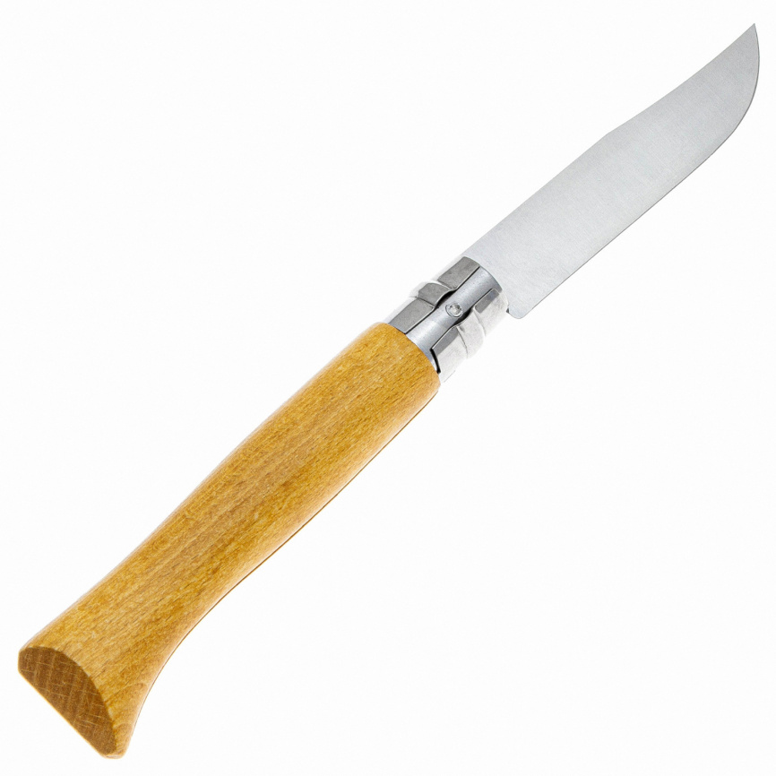 Нож складной Opinel 12 Tradition Carbone 113120, 120 мм, бук фото 2