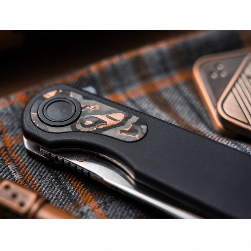 Нож складной Boker Braddock 01SC088, 83 мм, черный фото 3