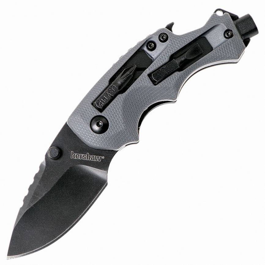 Нож складной Kershaw Shuffle DIY 8720, 60 мм, серый фото 1