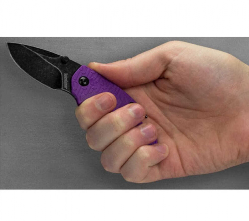 Нож складной Kershaw Shuffle 8700PURBW, 60 мм, фиолетовый фото 3