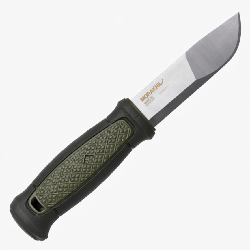 Нож разделочный Morakniv Kansbol 12634, 109 мм, зеленый фото 1