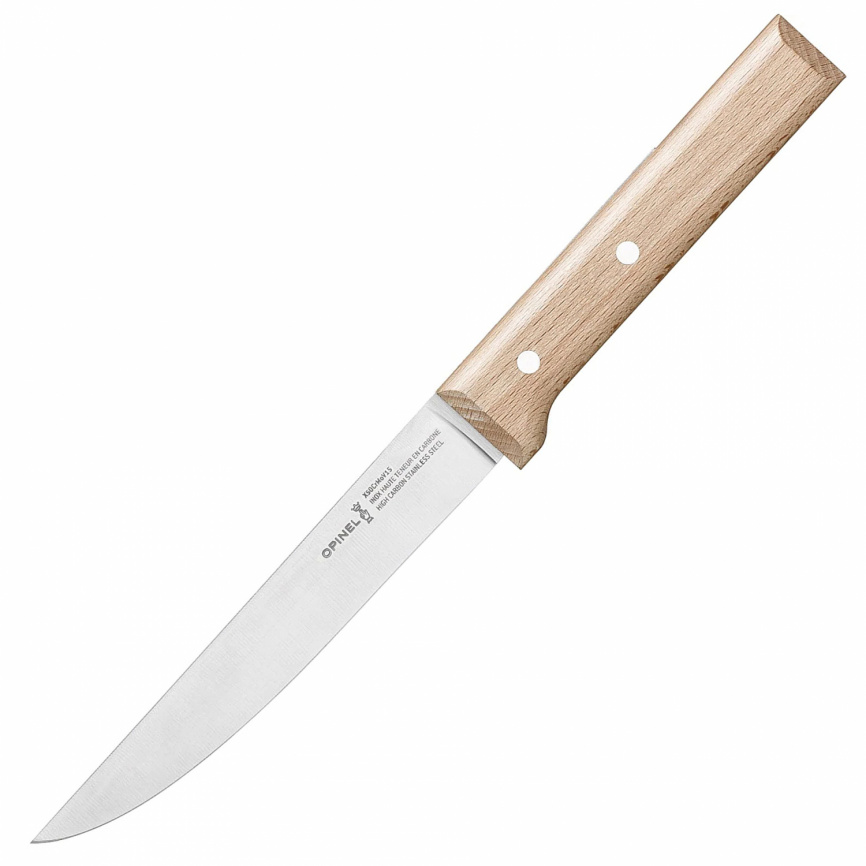 Нож кухонный универсальный Opinel 120 Tradition Inox 001820, 160 мм, бук фото 1