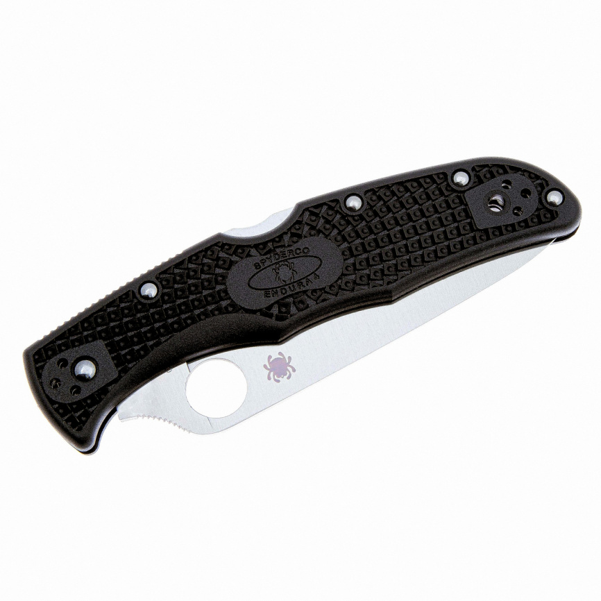 Нож складной  Spyderco Endura 4 Lightweight 10FPBK, 96 мм, черный фото 3
